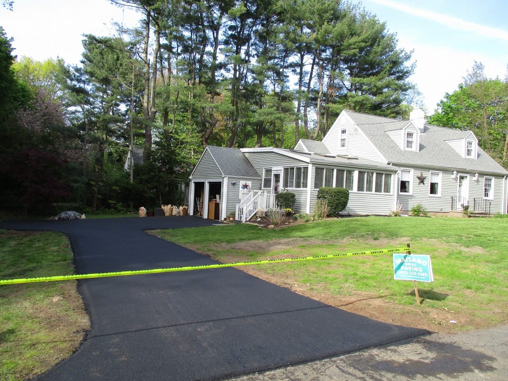 Asphalt driveway has quicker curing times | Maisano Bros. CT