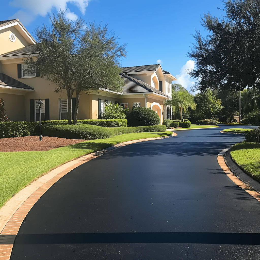 Asphalt driveway is easier to repair and sealcoat | Maisano Bros. CT 